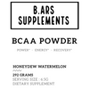 BCAA Honeydew + Watermelon Powder